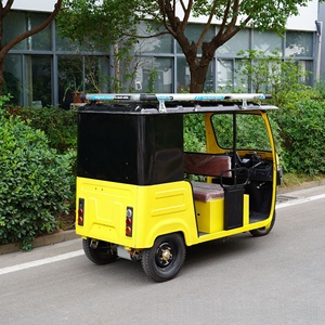 TVS King Deluxe pousse-pousse électrique à 3 roues pour passagers | 60V 1000W Cargo & People Mover - Product Image 4