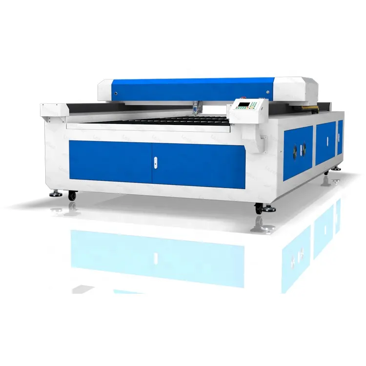 Máquina de corte a laser CNC 2 em 1 de alta precisão, madeira, ferro acrílico, chapa metálica 3015, 150 W, 300 W, híbrido, CO2