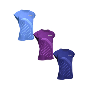 Camiseta de correr con estampado de logotipo personalizado de Marca China confiable Camiseta deportiva de poliéster de secado rápido - Product Image 1