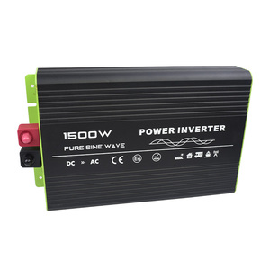 Inversor <span class=keywords><strong>de</strong></span> <span class=keywords><strong>Corriente</strong></span> para Vehículos Recreativos <span class=keywords><strong>de</strong></span> 1500 W (3000 W Pico), <span class=keywords><strong>Convertidor</strong></span> <span class=keywords><strong>de</strong></span> CC 12 V/24 V <span class=keywords><strong>a</strong></span> CA 110 V/220 V/230 V/240 V - Product Image 3