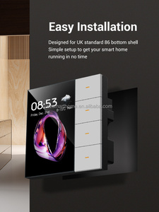 Interruptor Inteligente Tuya de 3.5'' para Control del Hogar Inteligente, Compatible con Dispositivos Tuya Smart Home - Product Image 6