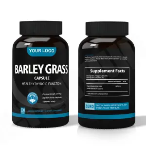 OEM Herbal Barley Grass Fruit Extract comprimidos Suplemento alimentar cevada grama cápsula