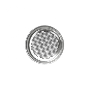 <span class=keywords><strong>Accessoires</strong></span> pour machine à expresso compatibles <span class=keywords><strong>Delonghi</strong></span>, outils de barista, acier inoxydable 304, porte-filtre sans fond 51 mm, panier filtrant à café - Product Image 1