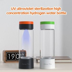 Custom Logo Hydrogenated Smart Portable Recharge Hydrogen Rich Generator <b>Filter</b> Cup Hydrogen-Rich <b>Water</b> <b>Bottle</b> - Product Image 2
