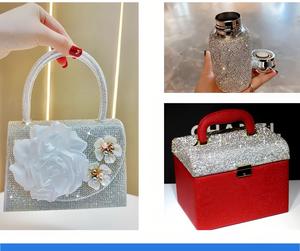 Hoja de diamantes de imitación de taladro completo 3D autoadhesiva, diamantes de imitación sueltos con respaldo, Red de pegamento de malla de cristal Flash para coche DIY - Product Image 4