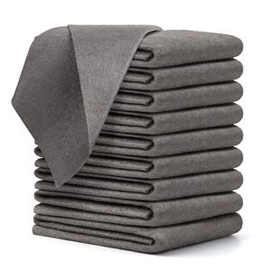 OEM İz Bırakmayan Cam Temizleme Bezi Yeniden Kullanılabilir Ayna Ekran Sihirli Bezi Tedarikçisi Hav Bırakmayan Mikrofiber Cam Temizleme Havlusu - Product Image 1