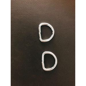 สายรัดฝาครอบนิรภัยสระว่ายน้ำแบบวงแหวน D สแตนเลส ขนาด 0.200 นิ้ว สำหรับแท่งขนาด 1.7 นิ้ว แพ็ค 10 ชิ้น - Product Image 3