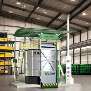 Hayvan gübresi aerobik kompost gübre bira ekipmanları - Product Image 4