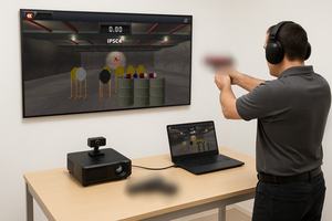 Simulateur de tir en réalité virtuelle d'intérieur, système de tir VR avec caméra laser pour l'entraînement - Product Image 2