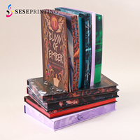 Impression de livres brochés de qualité supérieure avec bords pulvérisés, vernis sélectif et dorure à chaud pour éditeurs, personnalisation OEM