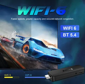 TVR3 Plus, nouvelle génération, double Wifi6, RK3518, clé <span class=keywords><strong>TV</strong></span> intelligente 8K, clé <span class=keywords><strong>TV</strong></span> <span class=keywords><strong>Fire</strong></span> avec système d'exploitation Android 14.0 et télécommande vocale - Product Image 5