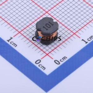 Inducteur de puissance SMD CD54-101M 100UH, 5,8x5,2mm (Inductance : ) (Précision : 20%) Courant nominal : 520mA - Product Image 1