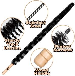 Holikme 2-Pack Kit Pembersih Ventilasi Pengering Ramah Lingkungan - Sikat Panjang Fleksibel dari Nilon untuk Menghilangkan Serat & Pembersihan Koil Kulkas - Product Image 5