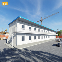 Maison conteneur de bureau d'ingénierie, maison modulaire préfabriquée, camp de travail, dortoir d'employés, appartement – Approvisionnement direct usine