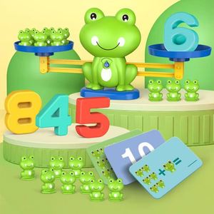 Juguete de Equilibrio Digital con Forma de Rana para Niños, Rompecabezas Educativo Temprano, Aprendizaje de Sumas y Restas, Equilibrio Matemático - Product Image 3