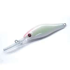 Yeni tasarım balıkçılık yem oem boyutu sert plastik golyan balığı zokası 60mm/14g yüzer eylem minnow balıkçılık yemler