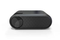 Mini projecteur portable de haute qualité avec logo personnalisé, 300 ANSI lumens, 1080P, cadeaux d'entreprise, gadgets électroniques
