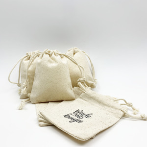 New Arrival Mini Custom Logo Jewelry Pouch <b>Bag</b> Cosmetic <b>Drawstring</b> <b>Make</b> <b>up</b> <b>Bag</b> Muslin Cotton Draw String <b>Bag</b> - Product Image 5