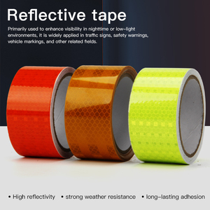 Ruban réfléchissant prismatique haute résistance avec une longue durée <span class=keywords><strong>de</strong></span> vie pour les panneaux routiers et les barrières <span class=keywords><strong>de</strong></span> circulation - Product Image 3