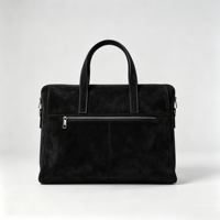 Sac à bandoulière en daim personnalisé pour homme 13-14 pouces, sacoche d'affaires pour ordinateur portable, sac de voyage pour homme, Bolsa Para Portatil