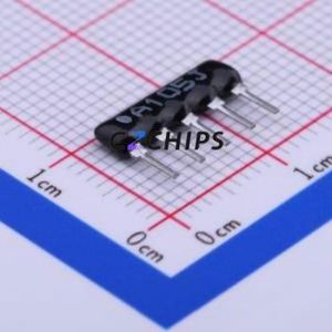 Réseau de résistances A05-105JP SIP-5-2.54mm ( Nombre de résistances : 4 ) ( Résistance : 1mOhm Précision : 5% ) - Product Image 1