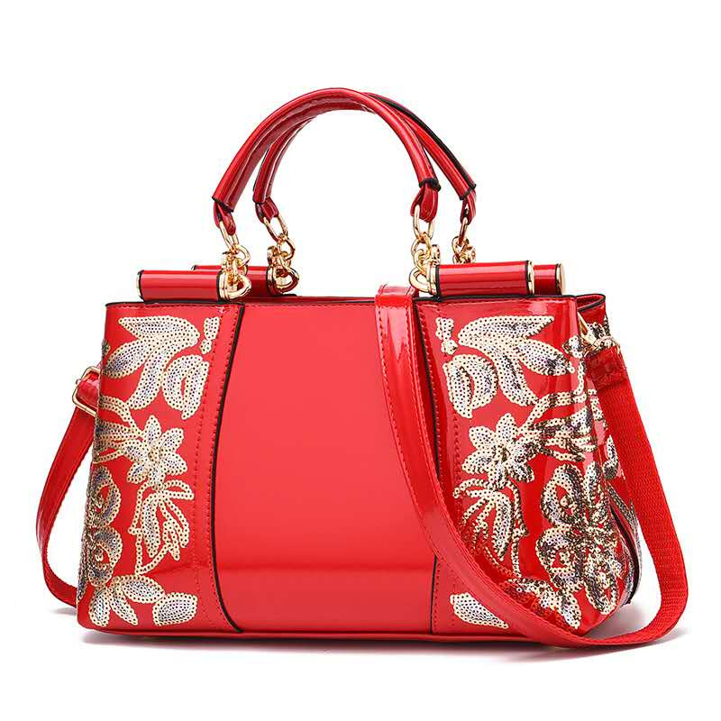 トートバッグ DENTRO Coral leather Mini Otto handbag (24SDNBO017 RED) Dentro Coral Leather Mini Otto Handbag | italist