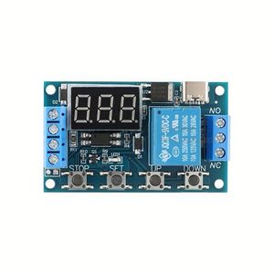 HW-521B/1 Relay Delay <b>Timer</b> Module - Dual MOS Control Board W/Adjustable Cycle Timing & Trigger Circuit for Automation - Product Image 3