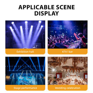 Produk teknologi tinggi lampu pemotong beberapa efek 700w lampu utama bergerak untuk panggung - Product Image 5