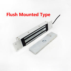 Cerradura electromagnética de control de acceso de 600 libras, cerradura de puerta magnética individual de 12V, Maglock magnético eléctrico de 280Kg - Product Image 2