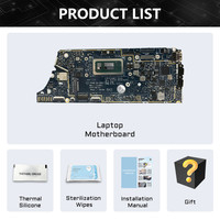 Untuk Dell Latitude 7310 7410 Motherboard Laptop LA-J261P 0CYV1X 00N7RN 04J6CM I5I7 10th RAM 8G 16G Mainboard diuji OK
