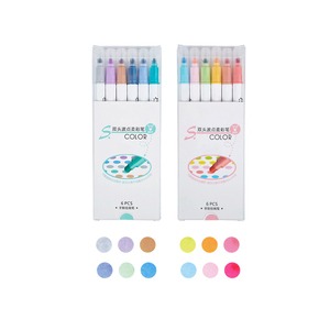 Marqueurs à points pour enfants avec pointe fine et pointe à points, ensemble de stylos surligneurs emballés - Product Image 5