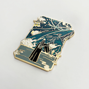 Aimant de réfrigérateur moderne en métal, style pop anime, personnalisé avec impression UV, coloré, pour les fans de <span class=keywords><strong>manga</strong></span>, idéal comme cadeau - Product Image 1