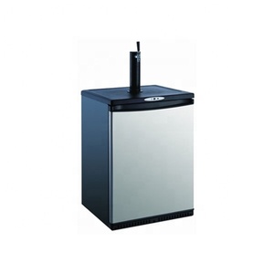 Réfrigérateur à bière portatif, machine 172L, noir/SS, yeux, refroidisseur de bière - Product Image 3