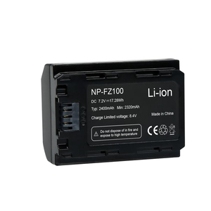 Batterie de remplacement 7.2V 2400mAh pour batterie d'appareil photo Sony NP FZ100 - Product Image 3