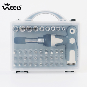 Weeks 41 In 1 Precision Screwdriver Set Chrome Vanadium Steel Magnetic Interchangeable Bits Multi Purpose Tool Kit - Product Image 1