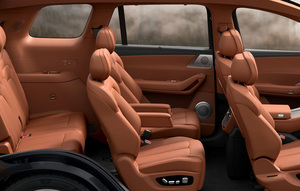 เดนซ่า N8L รถยนต์ไฟฟ้า SUV สีเขียว ดีไซน์ทันสมัย หรูหรา รถยนต์สำหรับครอบครัว 6 ที่นั่ง - Product Image 6