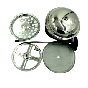 Bình pha trà/cà phê thủy tinh borosilicate bán buôn, giá tốt, di động, có lưới lọc - Product Image 2