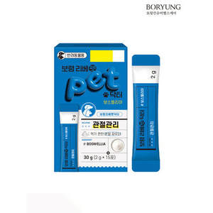 Boryeong Lee Bet Doctor Tipo 2 G X 15 Polvo para el cuidado de las articulaciones de las mascotas Suplemento para el cuidado de la salud para animales - Product Image 1