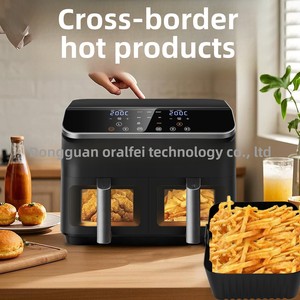 <span class=keywords><strong>COSORI</strong></span>-Bandeja Rectangular de Silicona para Hornear para Freidora de Aire, Accesorio de Cocina PARA EL Hogar, Compatible con Alfombrilla Metálica de Silicona, 8.5L - Product Image 5