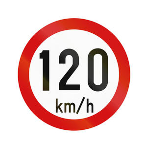 علامة تحذير حركة المرور بسرعة OEM فيلم عاكس علامة الحد الأقصى للسرعة وامض الشمسية عالية الكفاءة - Product Image 5