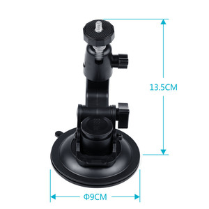 ที่ยึดกล้องแอคชั่น GoPro แบบถ้วยดูดปรับได้ ขนาดเส้นผ่านศูนย์กลาง 9 ซม. สำหรับติดตั้งในรถยนต์ - Product Image 2