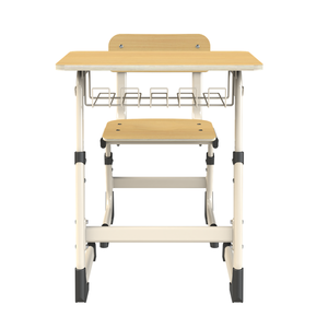 Ensembles scolaires en bois, pupitre et chaise pour élèves, mobilier de classe, tables et chaises d'étude individuelles - Product Image 3