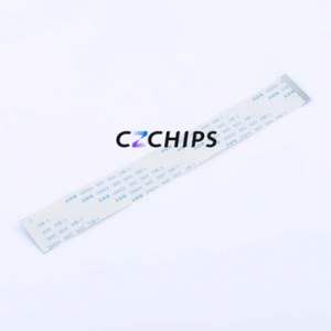 YTC05A-34P-140-3-5 FFC Cable (Flexible Flat Cable) P=0.5mm Connector 34P 0.5mm Non-Inverting 14cm - Product Image 1