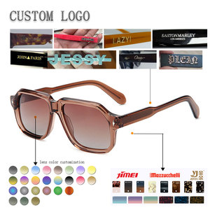 Men's Rectangle <b>Sunglasses</b> Full Rim <b>Gradient</b> Lenses 100% UV Protection Sun Protection Adult Style - Product Image 3