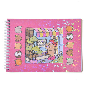 Livre de coloriage personnalisé sur le thème des animaux, 5 thèmes, 48 pages de dessins variés, crayons, feutres, papier à dessin - Product Image 6
