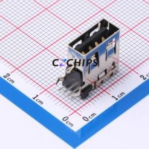 USB-ZD-109DIP USB Connector Through hole Component (THT) Connector ( Mounting Type: Side Insert ) - Product Image 1