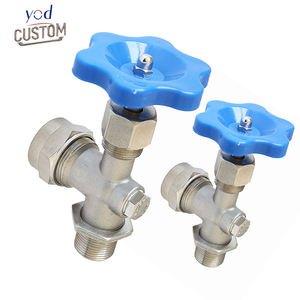 요드 정밀 CNC 가공 서비스 부품 게이지 밸브 1/2 2인치 NPT 가스 수동 OEM 압력계 절연 배관 수리 - Product Image 1