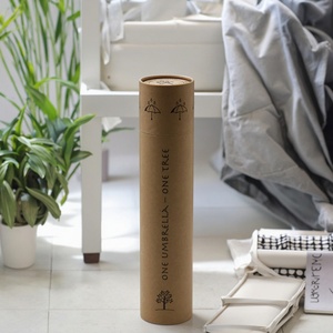 Customized Wholesale Biodegradable Umbrella Packaging Paper <b>Tubes</b> <b>Cardboard</b> Hard Paper Box for Folding Umbrella - Product Image 1