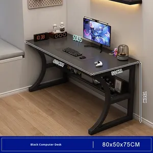 Bureaux d'ordinateur personnalisés pour l'e-sport en gros, bureaux de jeu en métal et en bois <span class=keywords><strong>avec</strong></span> étagères, grande table de jeu pour le <span class=keywords><strong>bureau</strong></span> de jeu - Product Image 4