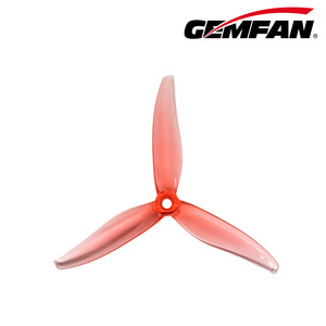 ใบพัด Gemfan 5128 0 แบบสามใบ สำหรับโดรน FPV ขนาด 5 นิ้ว สีฟ้าใส - Product Image 2
